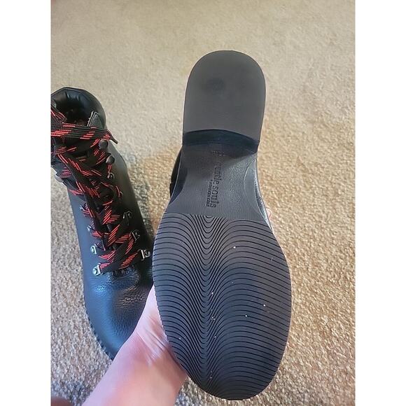 Gentle Souls by Kenneth Cole Women's Brooklyn 2.1 Combat Boots Black 11M NEW - Picture 7 of 9